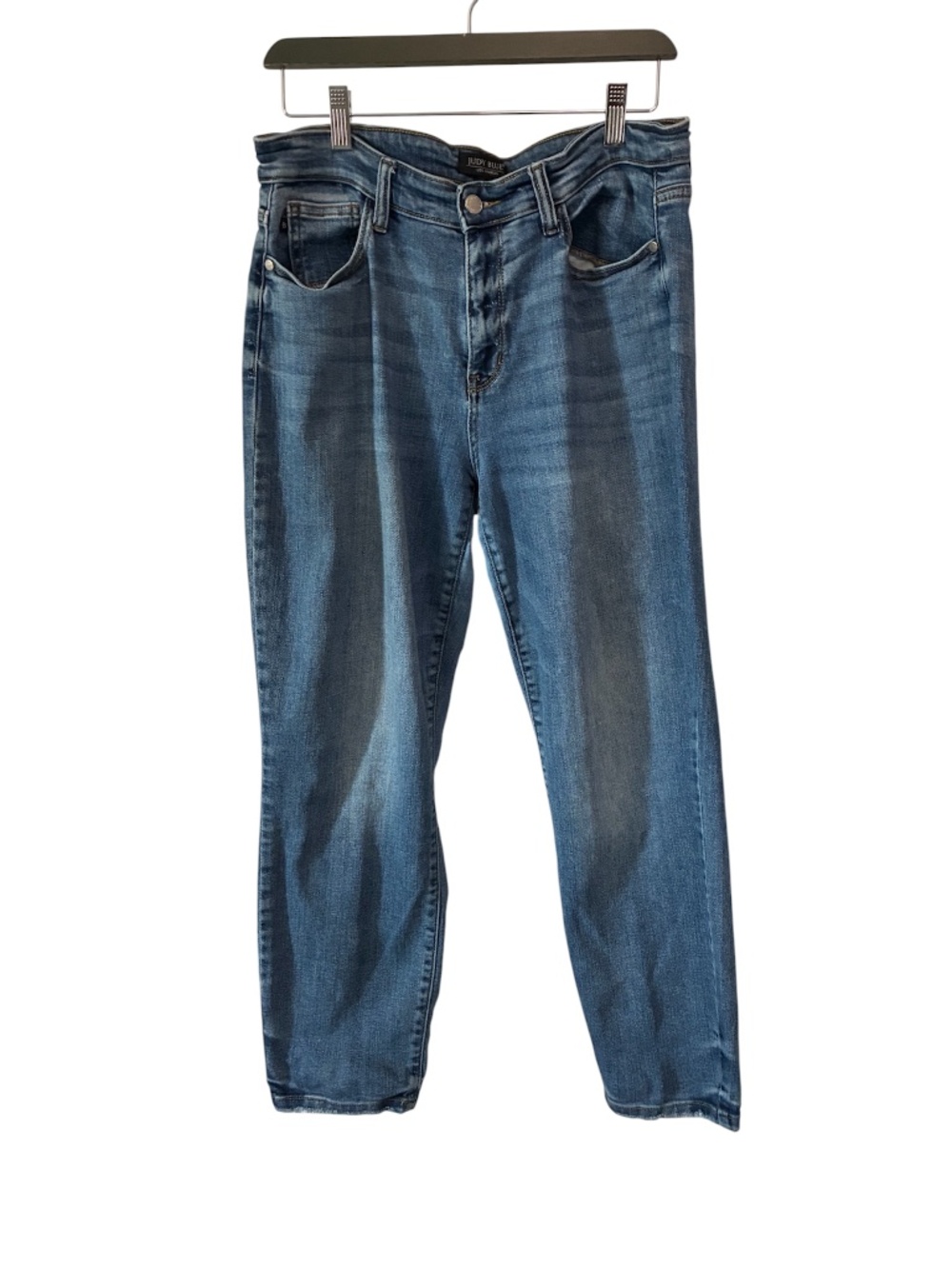 Judy Blue Boyfriend Jeans Relaxed Comfy Boho Easygoing Medium Wash Blue Sz 11/30